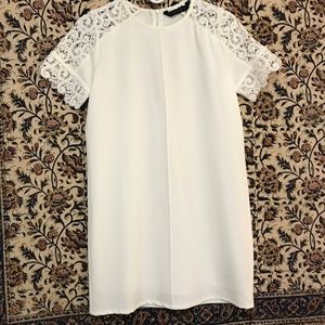 Zara - White Lace Dress